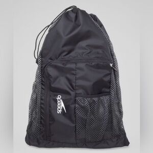 NWT Speedo Black Deluxe Ventilator Mesh Bag